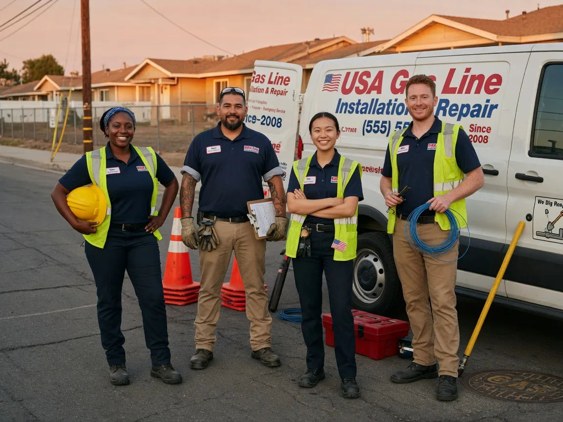 Gas Line Installation company in Benton, IA